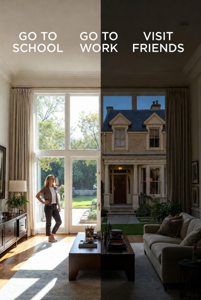 一位金发美女在纠结：圈养型长期包养的话，那就要住在他家里，可我还要上学、工作……